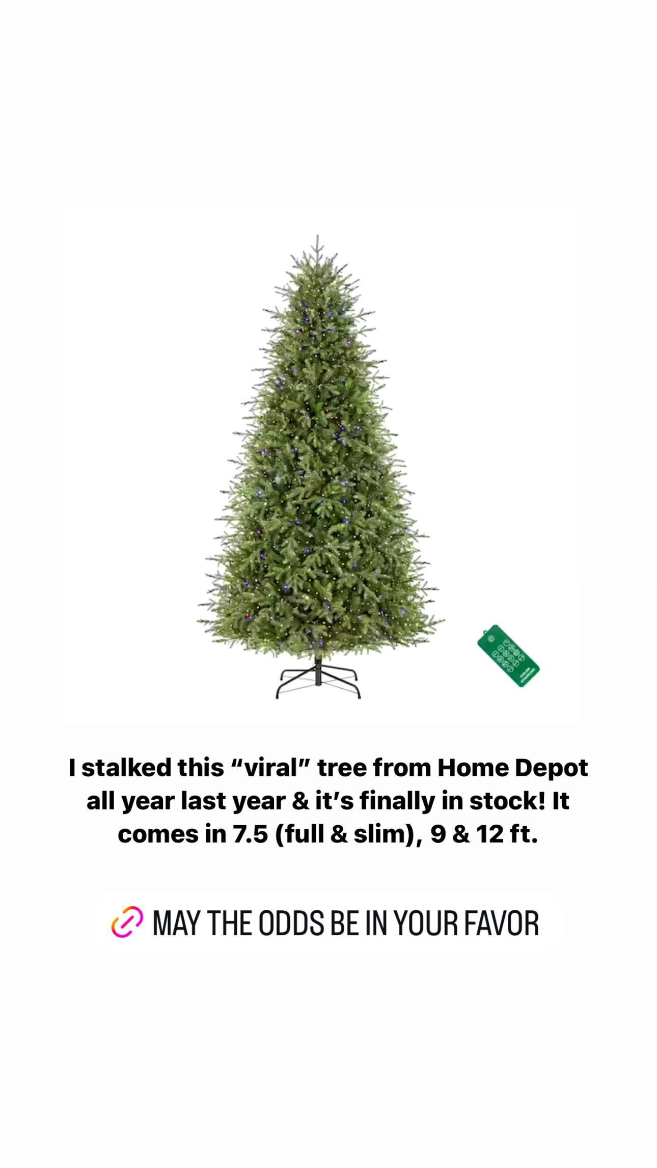 Viral Home Depot Christmas tree

#LTKFamily #LTKSeasonal
