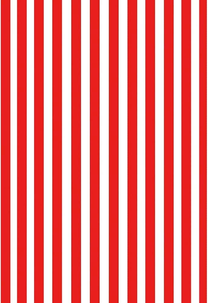 Laeacco 5x7FT Red and White Stripes Backdrop Vertical Striped Photography Background Newborn Baby... | Amazon (US)