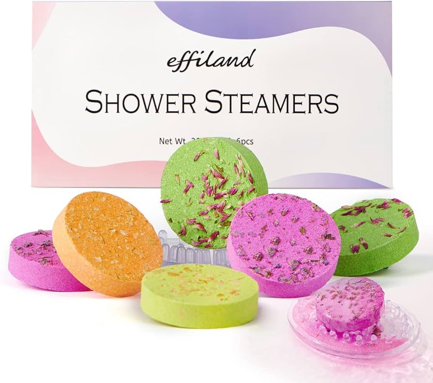Easter Basket Stuffers for Teens Aromatherapy Shower Steamers Shower Gifts, Soap Holder Set, 6-Pa... | Amazon (US)