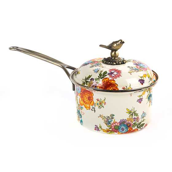 Flower Market 2.5 Qt. Saucepan | MacKenzie-Childs