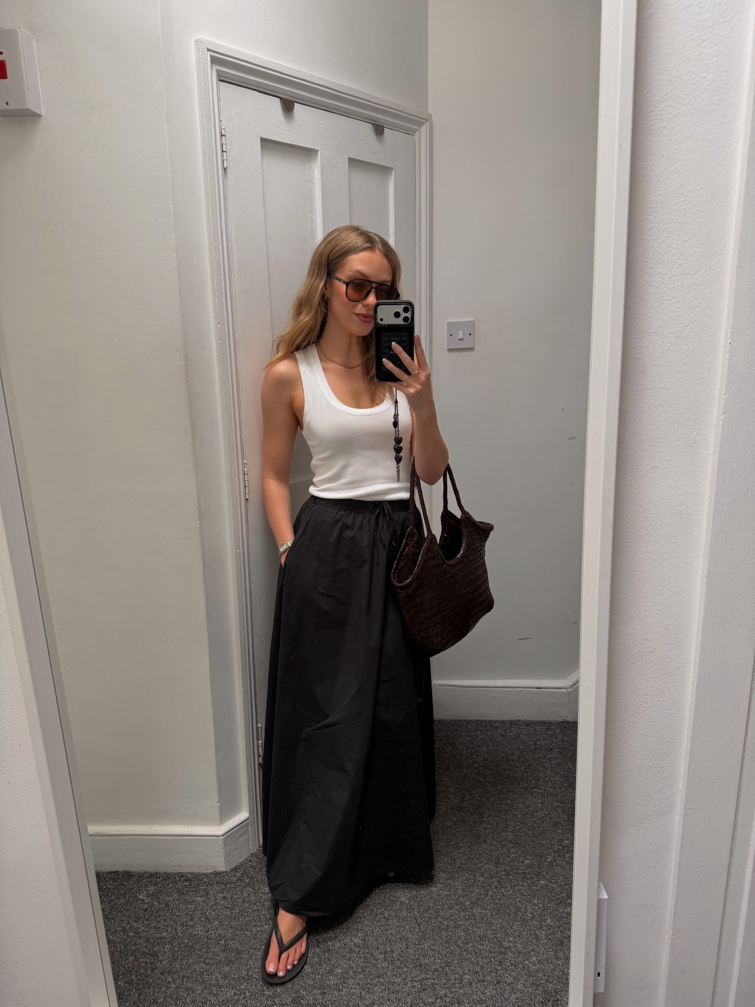 Black maxi skirt, capsule wardrobe essentials, minimal outfits

#LTKsummer #LTKuk #LTKstyletip
