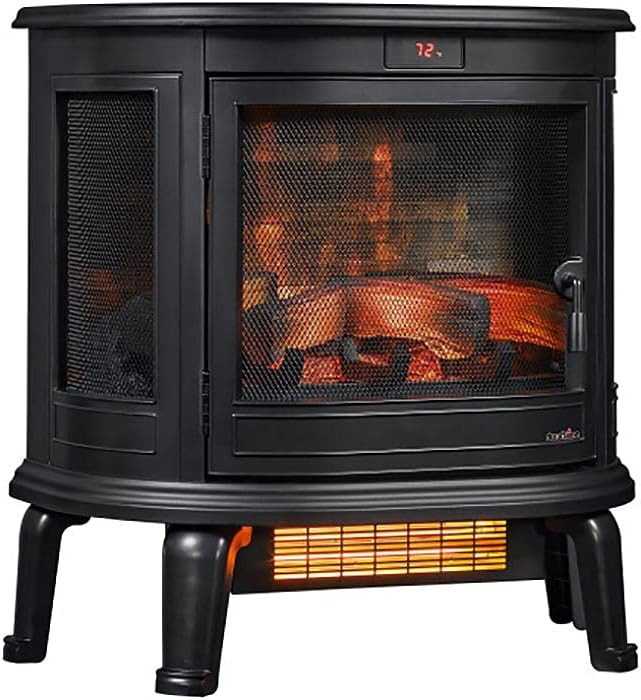 Duraflame 3D Infrared Stove, Black Electric Heater | Amazon (US)