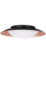 GetInLight LED Surface Mount Ceiling Light, 18-Inch, 30W(150W Equivalent), White Finish, 3000K(So... | Amazon (US)