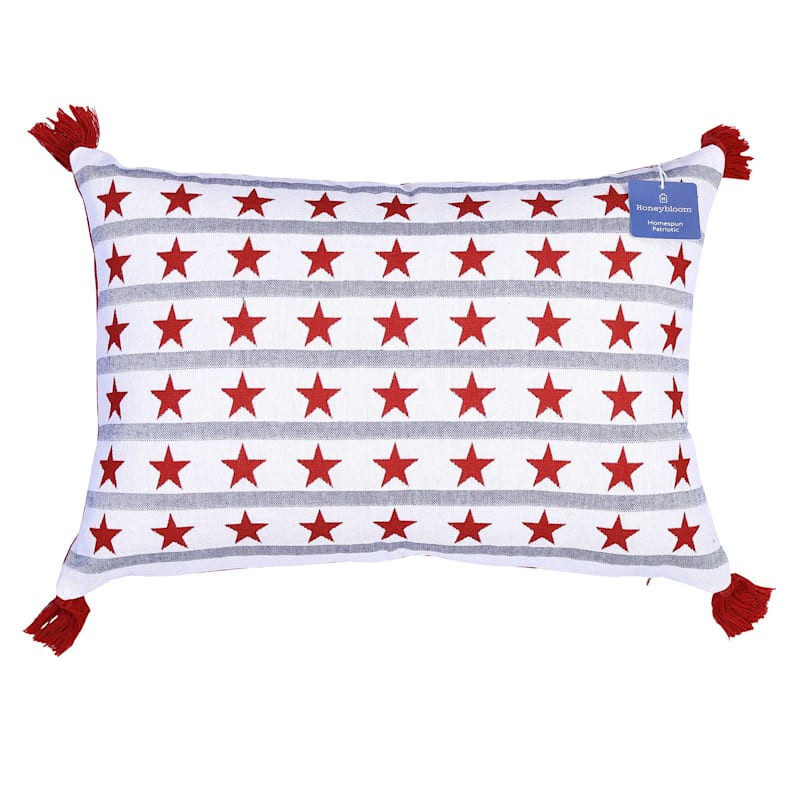Shop all  Honeybloom




Stars & Stripes Woven Throw Pillow, 14x20








	
		
		
			
				5
			... | At Home