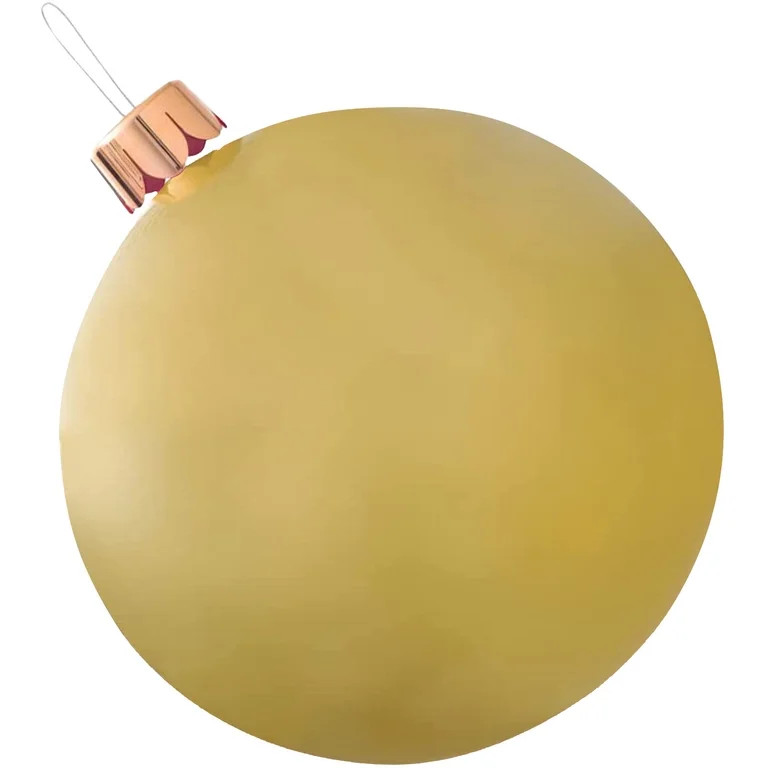 Jikolililili Inflatable Christmas Ornaments Oversized Christmas Ball Ornaments for Xmas Yard Deco... | Walmart (US)