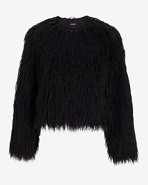 Faux Fur Coat | Express