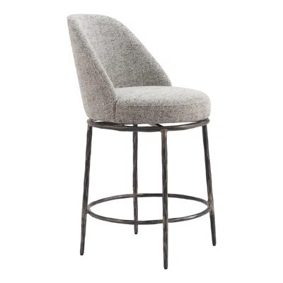 Nordhavn Swivel 24.4'' Counter Stool | Wayfair North America