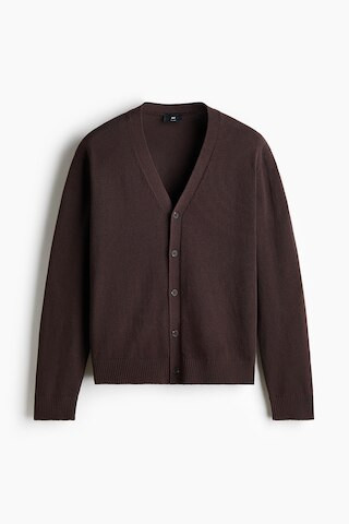 H & M - Relaxed Fit Cardigan - Brown | H&M (UK, MY, IN, SG, PH, TW, HK)