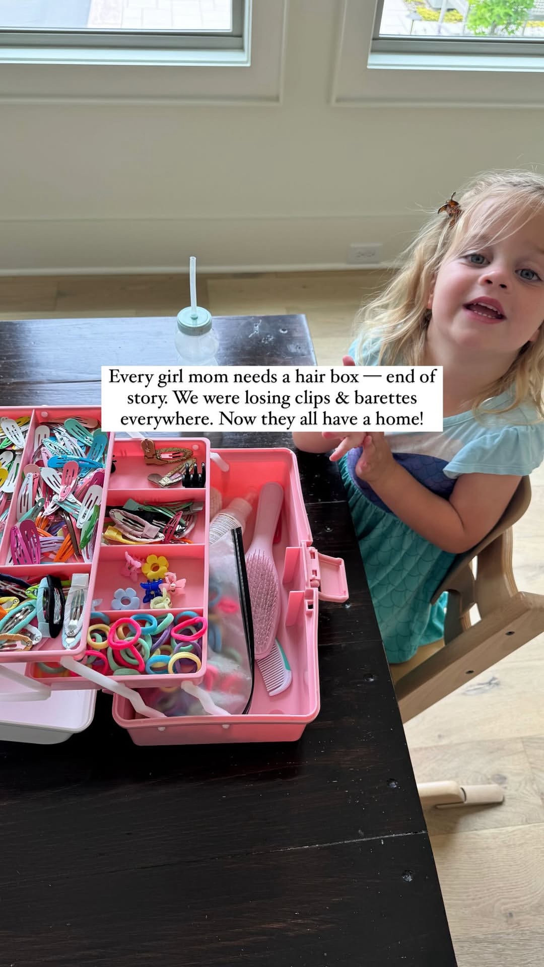 This is giving me all the caboodle nostalgia! Just got this in the mail to keep track of all the clips and hair ties! 

#LTKFindsUnder50 #LTKHome #LTKKids