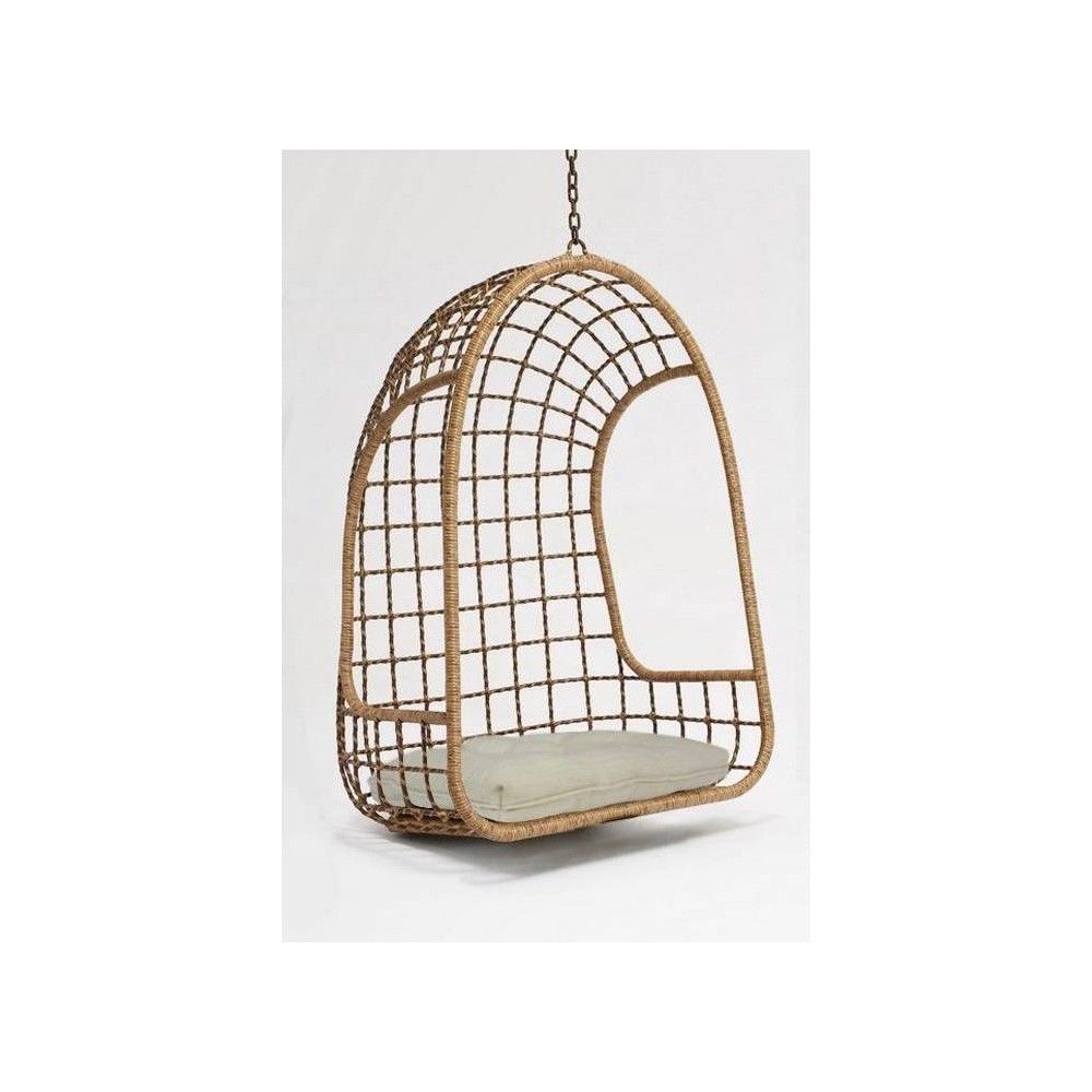 Hanging Wicker Egg Chair - Beige - Opalhouse | Target