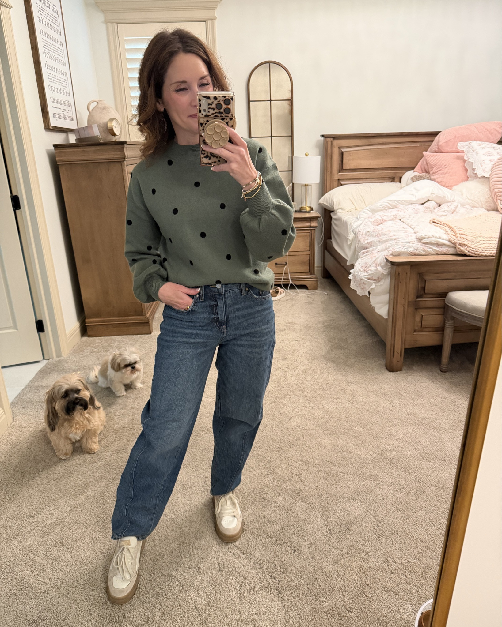 Early spring look with @Yellow Box tennis shoes 👟 

#LTKOver40 #LTKootd #LTKmomlife