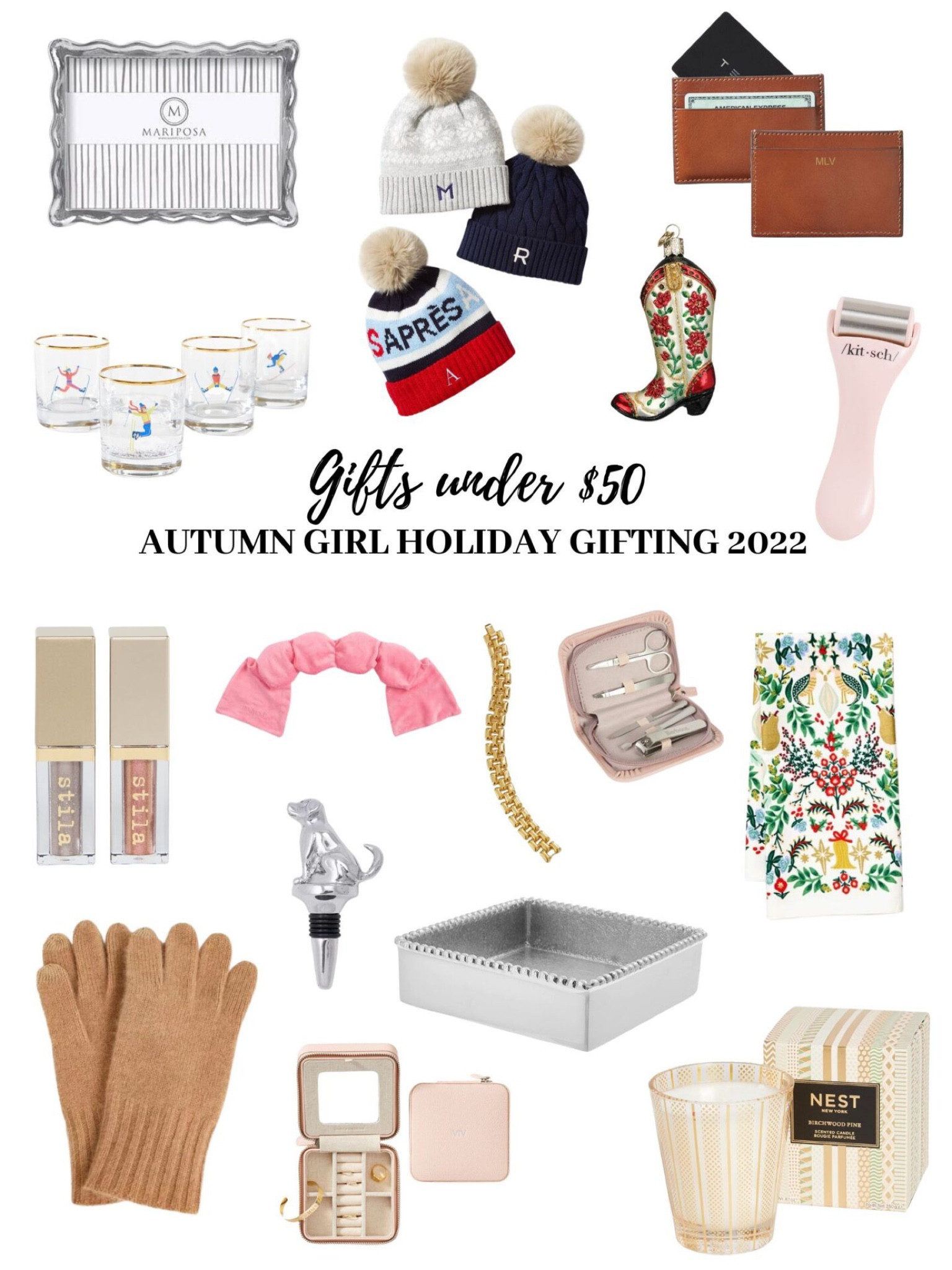 Gifts under $50 

#LTKGiftGuide #LTKHoliday #LTKCyberweek