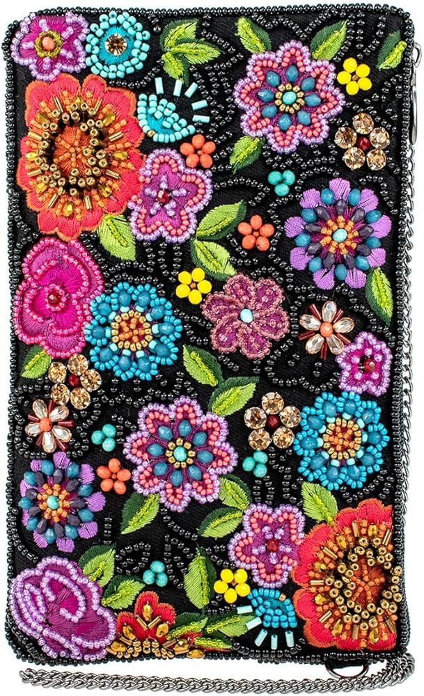 Mary Frances So Sweet Beaded Floral Crossbody Phone Bag, Multi | Amazon (US)