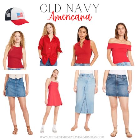 Old Navy Americana 

Memorial Day outfit  4th of July outfit  Jean skirt  tank top  date night outfit  tennis dress  summer outfit 

#LTKFindsUnder50 #LTKSeasonal #LTKStyleTip