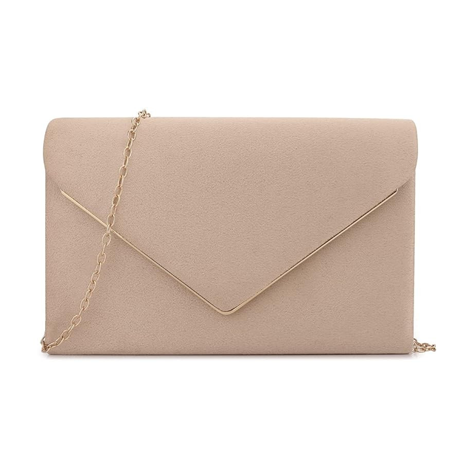 BBjinronjy Clutch Purse for Women Evening Bags Handbags for Wedding Party Cocktail Prom Faux Sued... | Amazon (US)