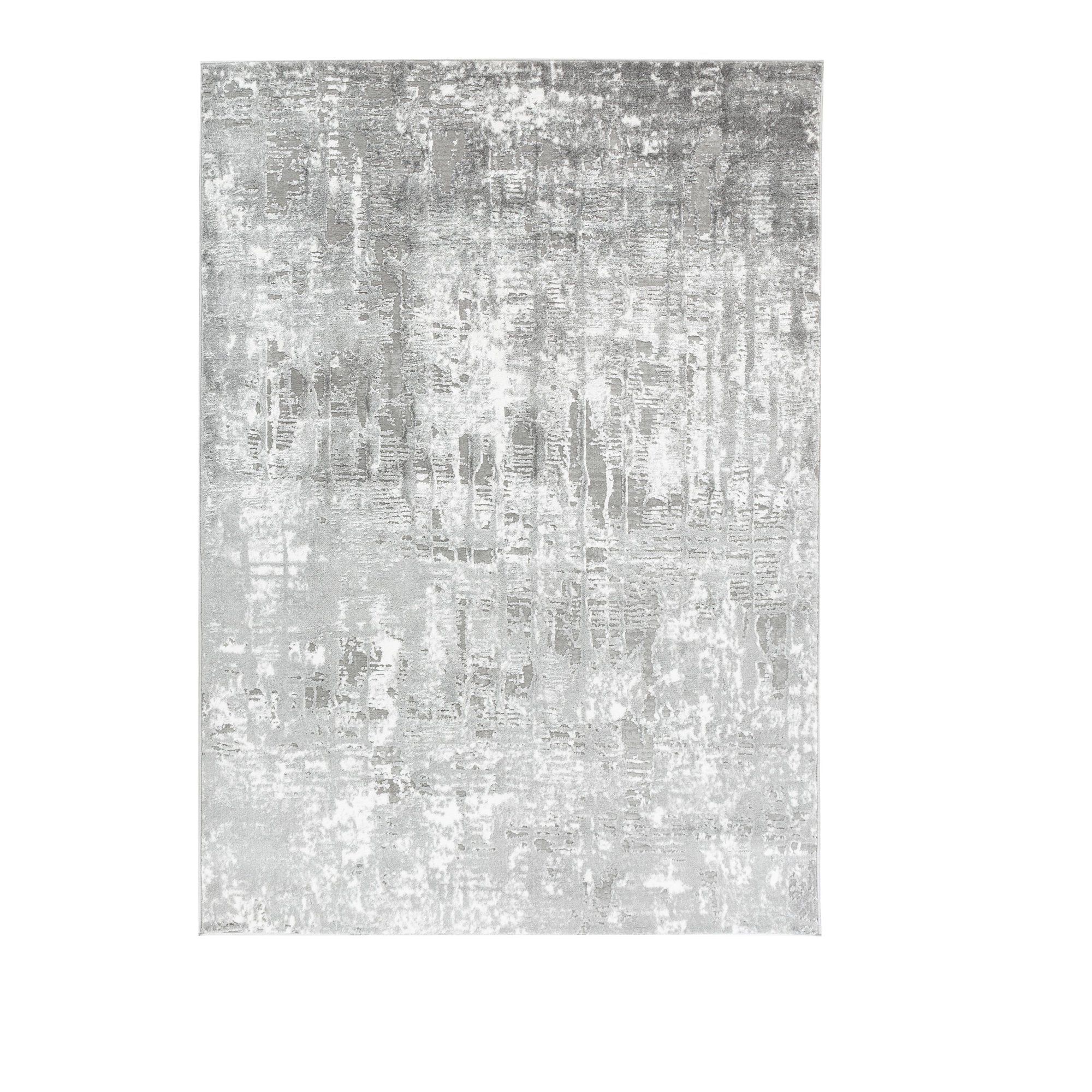 Allure Collectin - Gray, Ivory, Modern Abstract Art Soft Area Rug | Walmart (US)