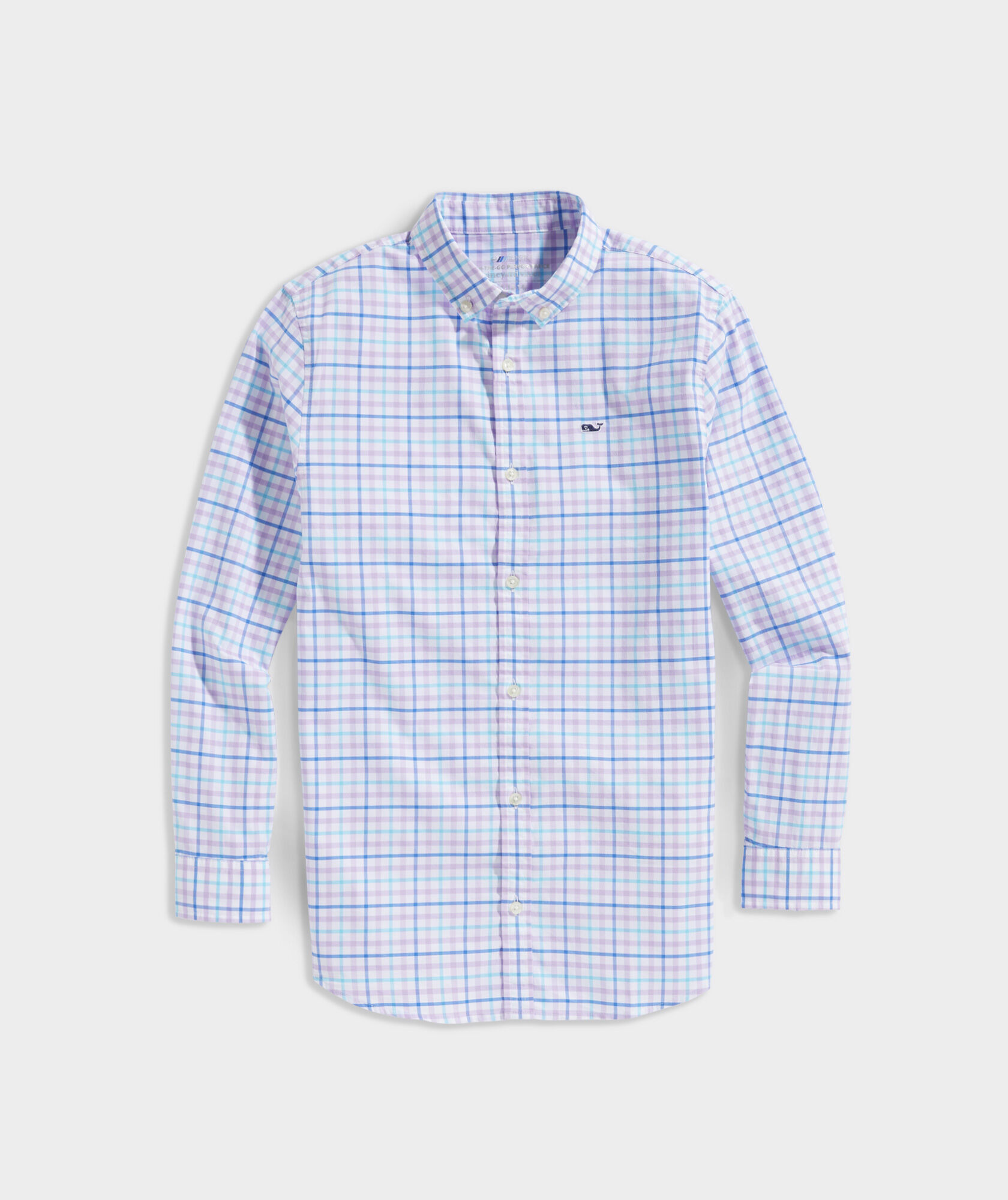 Boys' On-The-Go brrrº Plaid Shirt | vineyard vines
