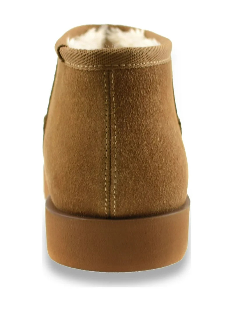 Time and Tru Women's Micro Genuine Suede Boot | Walmart (US)