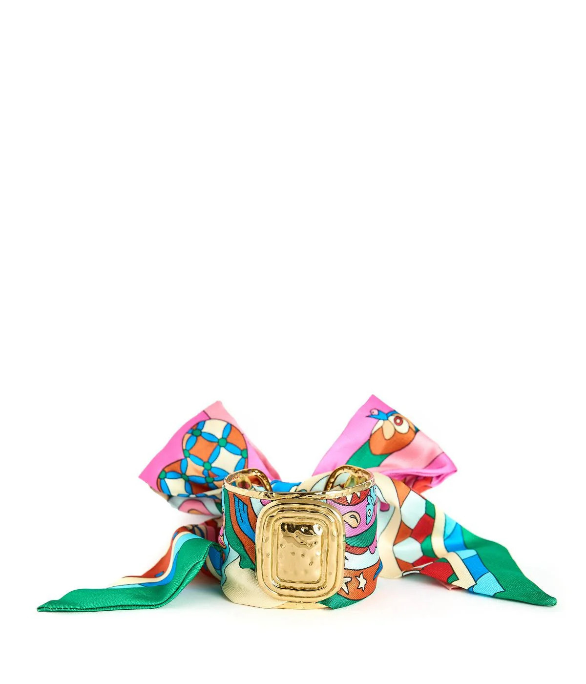 Wide Gold Scarf Cuff - Evie | Lisi Lerch Inc