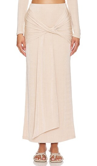 x REVOLVE Jaffa Skirt in Oatmeal | Revolve Clothing (Global)