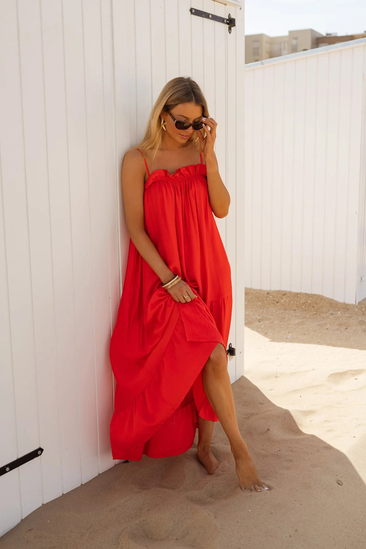 Red Zohali Dress | Easy Clothes