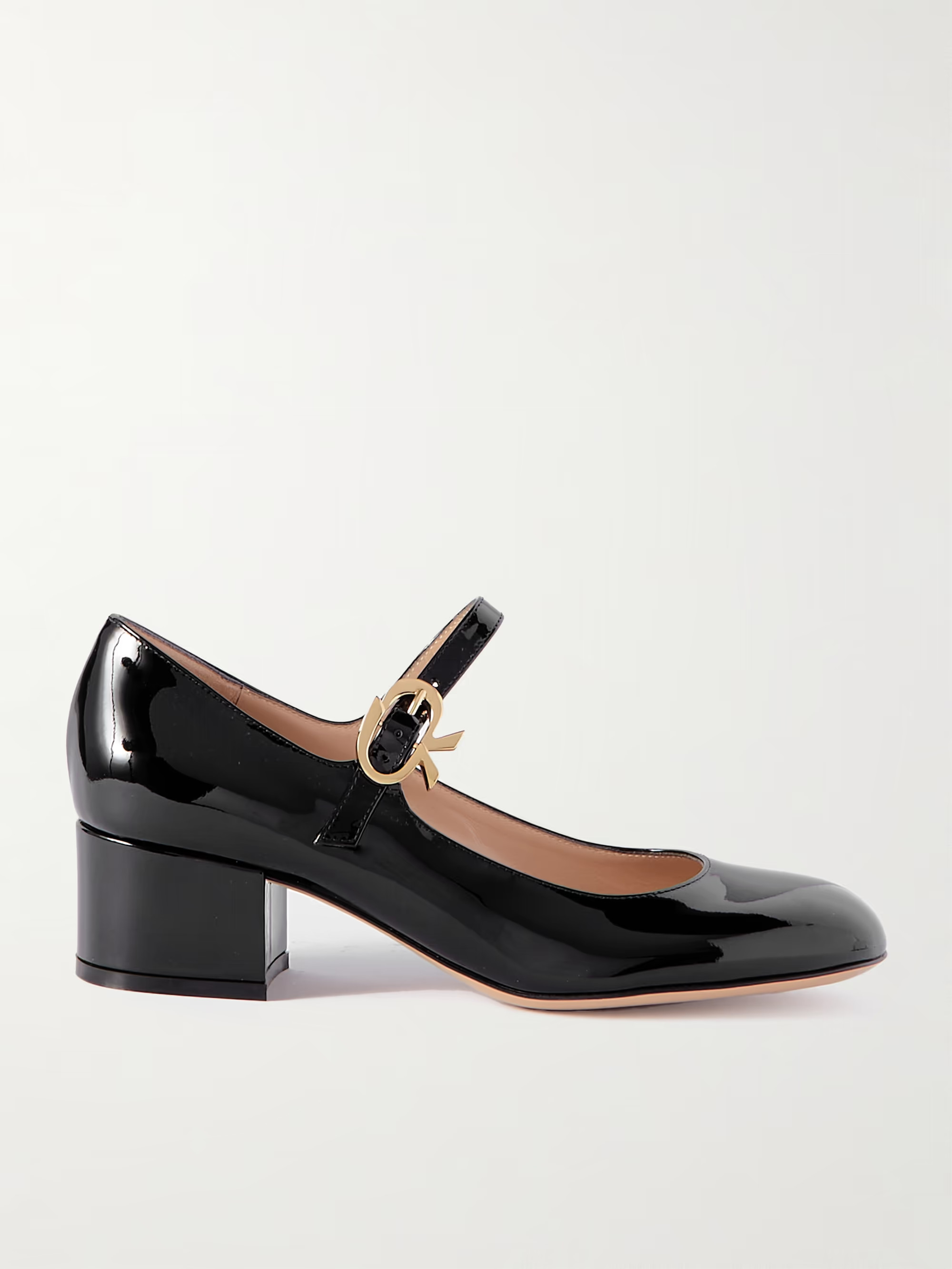 45 patent-leather Mary Jane pumps | NET-A-PORTER (UK & EU)