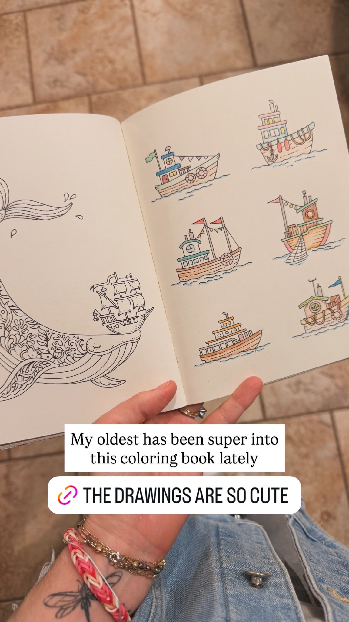 My oldest has been super into  this coloring book lately