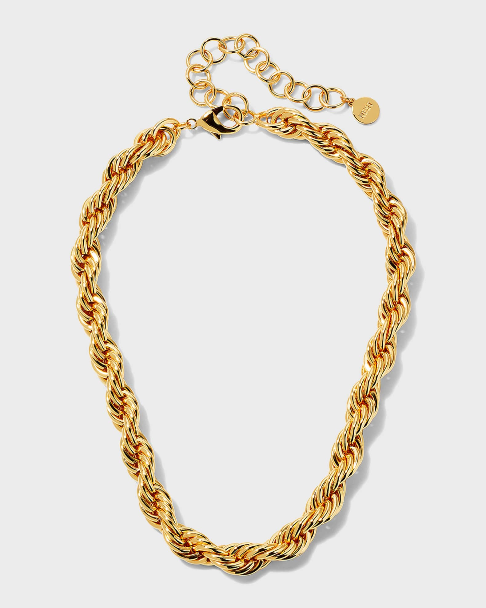 Gold Statement Rope Chain Necklace | Neiman Marcus