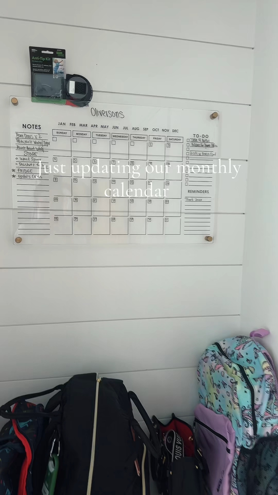 Plus it’s cute #wallcalendar #acrylicwallcalendar #giantwallcalender

#LTKHome #LTKFamily #LTKFindsUnder100