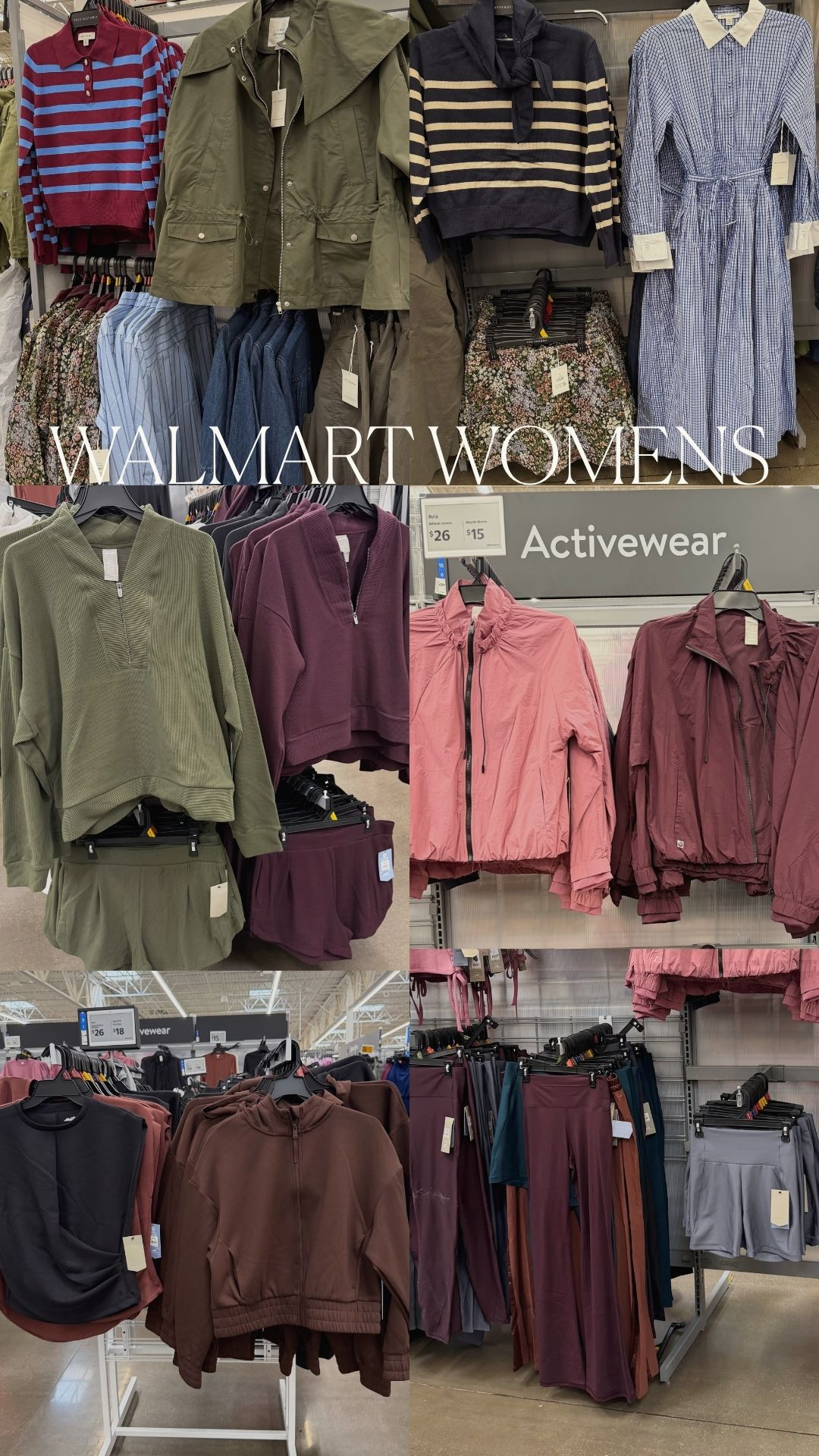Walmart in Monroe, Wisconsin, had some great finds. 
Hannah, my graphics gal, went shopping and snapped some goodies to share.  
Red Sweater XL - For an extra oversized look. Striped Sweater - L 
Jeans are from Free People - size 29
Walmart | Walmart Fashion | New Arrivals | Walmart Women's | Mid-size Looks | Walmart Finds | Affordable Fashion | Looks for Less | Fall Fashion | Fall Vibes | Fall Athletic | Athleticwear | Fall Active | Walmart Active | Walmart Finds | 
 

 #LTKxWalmart #LTKSaleAlert #LTKMidsize
