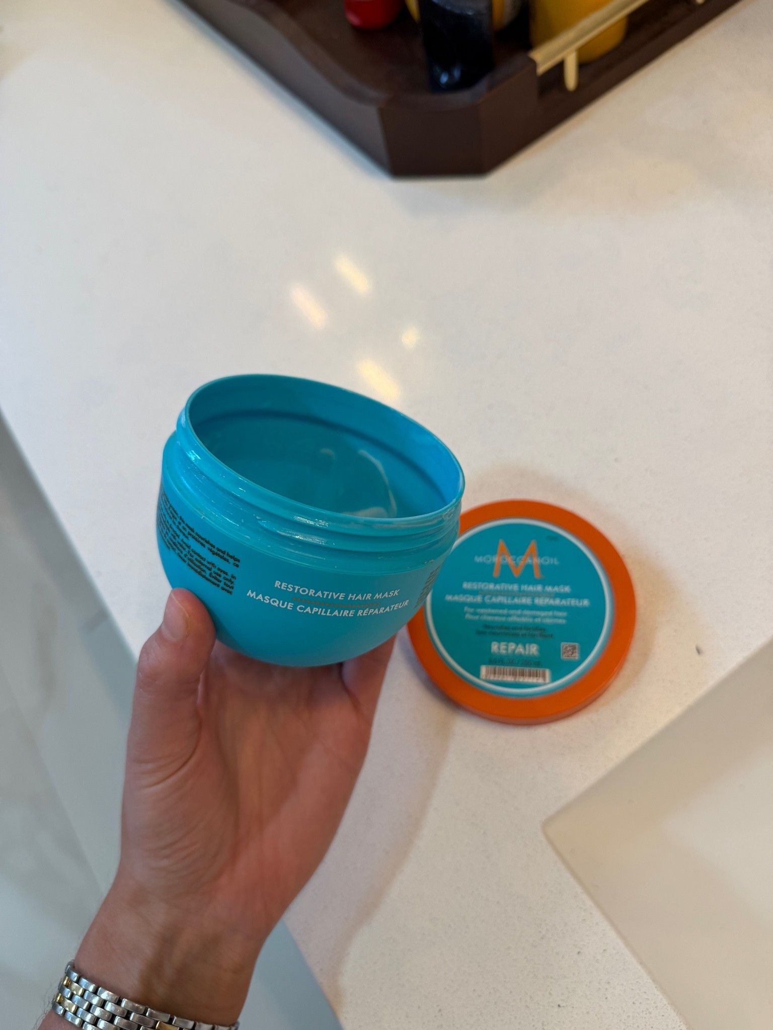 Emptied my fave hair mask!!