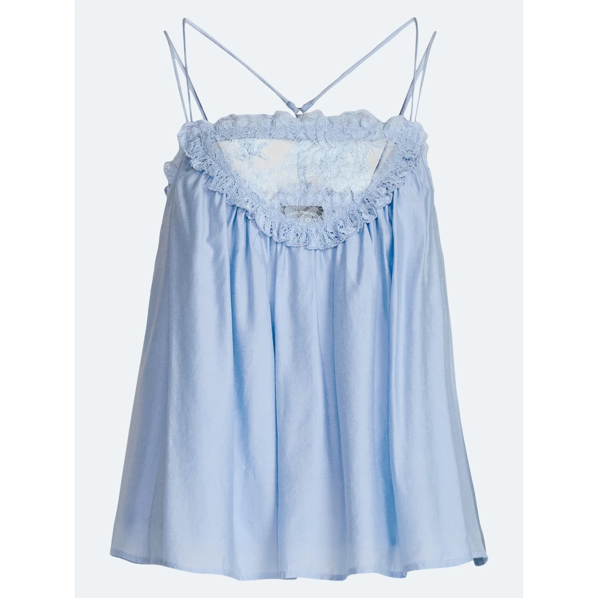 Scoop Women’s Flowy Lace Tank Top, Sizes XS-XXL | Walmart (US)