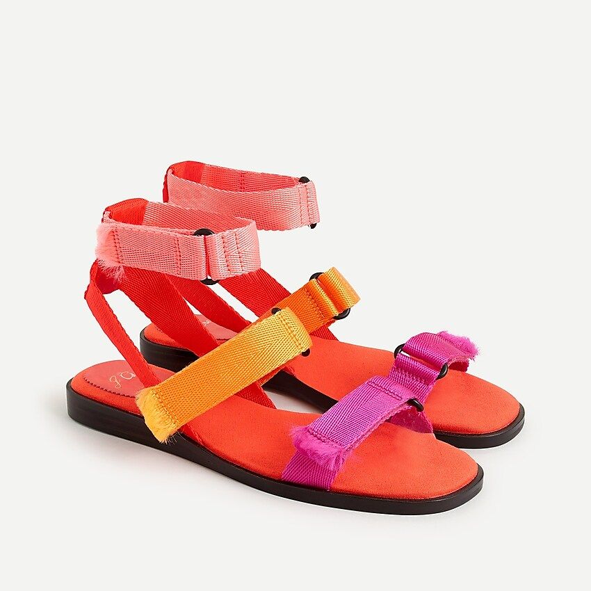 Gretchen sandal in colorblock | J.Crew US