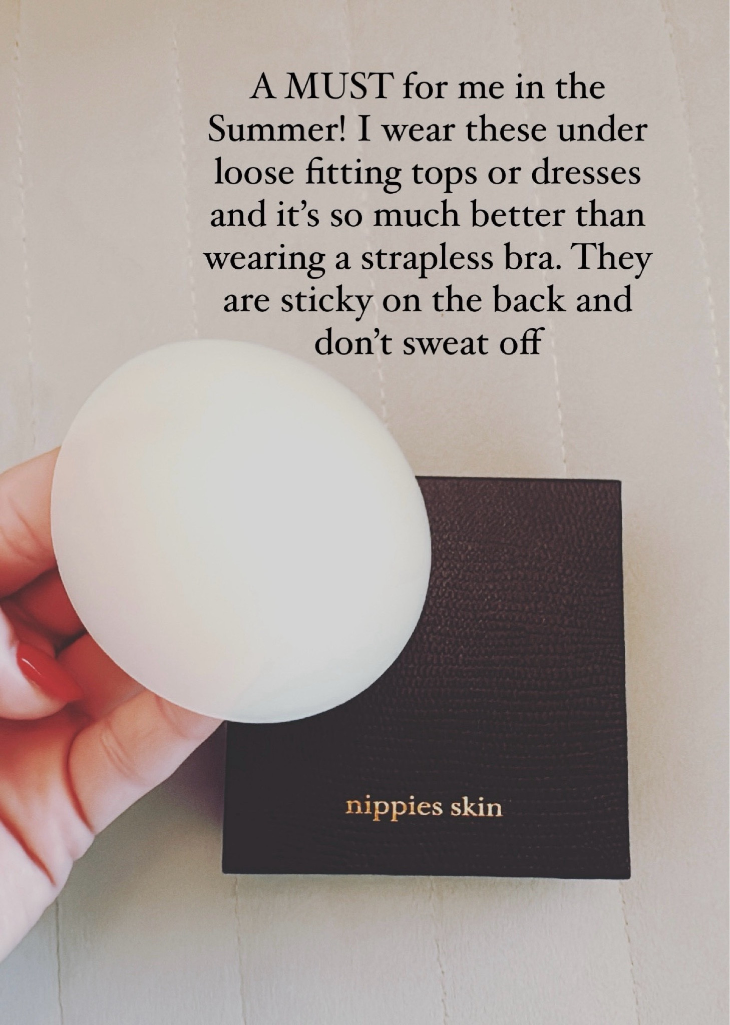 These silicone pasties are the best and I wear them all the time in the Summer with tops that can’t be worn with a strapless bra 

#LTKStyleTip #LTKFindsUnder100 #LTKFindsUnder50