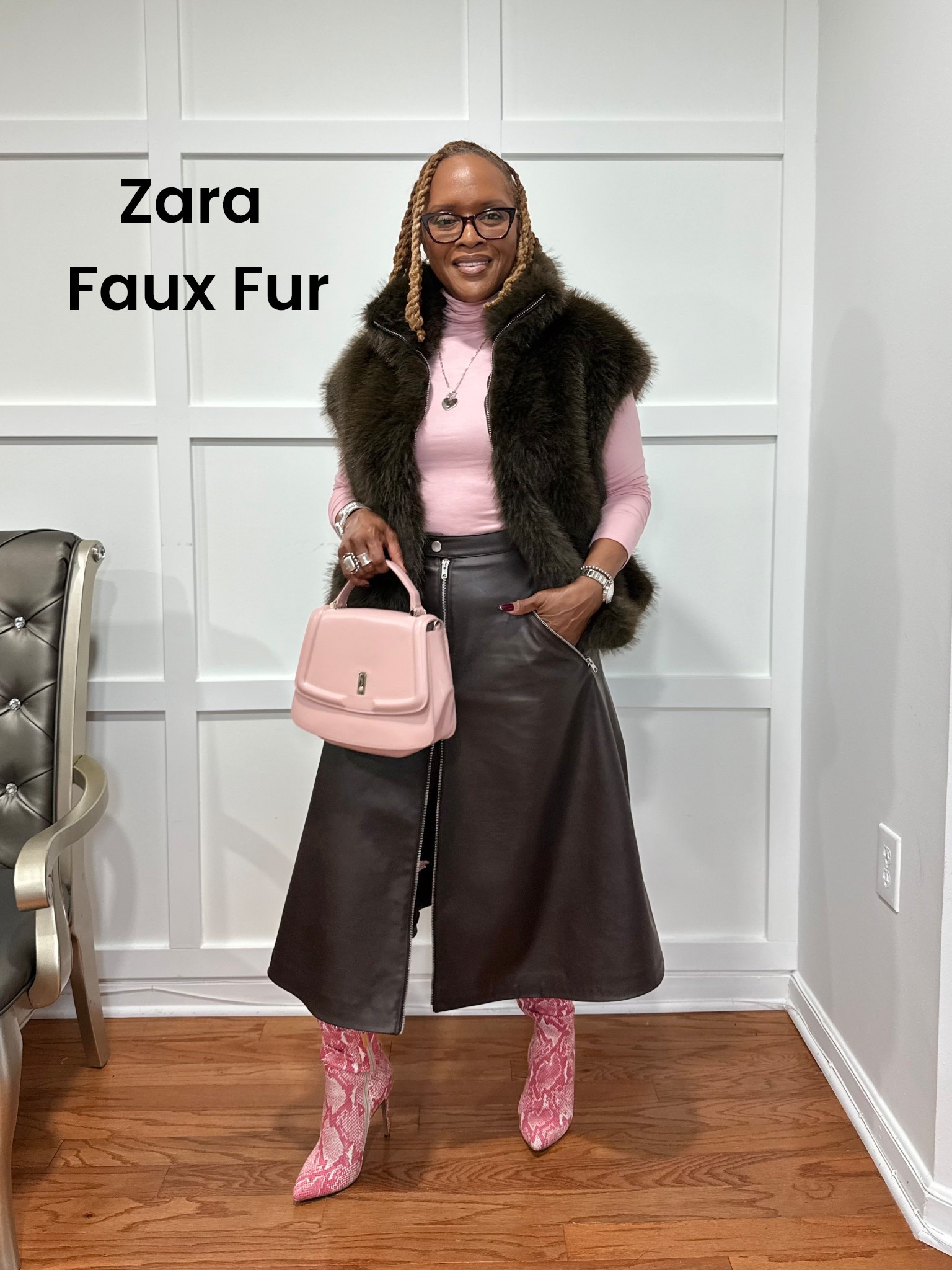 Zara faux fur is fun, stylish and chic ! Perfect for work or any occasion



#LTKOver40 #LTKootd #LTKWorkwear