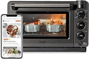 Tovala Smart Oven, 6-in-1 Countertop Toaster Oven - Toast, Steam, Bake, Broil, And Reheat - Smart... | Amazon (US)
