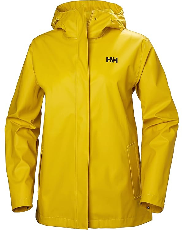 Helly-Hansen Women's Moss Hooded Waterproof Windproof Raincoat | Amazon (US)