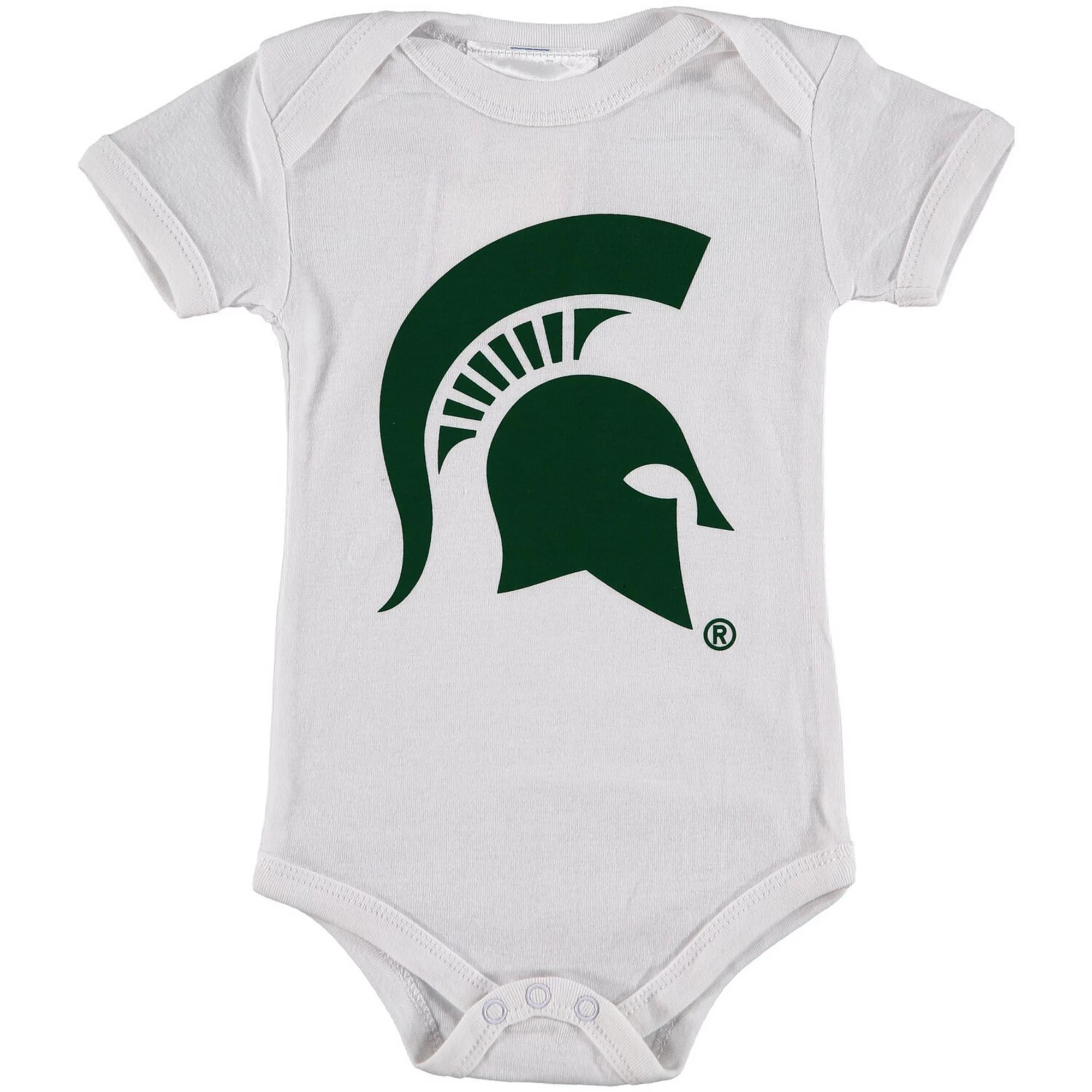 Infant White Michigan State Spartans Big Logo Bodysuit | Kohl's