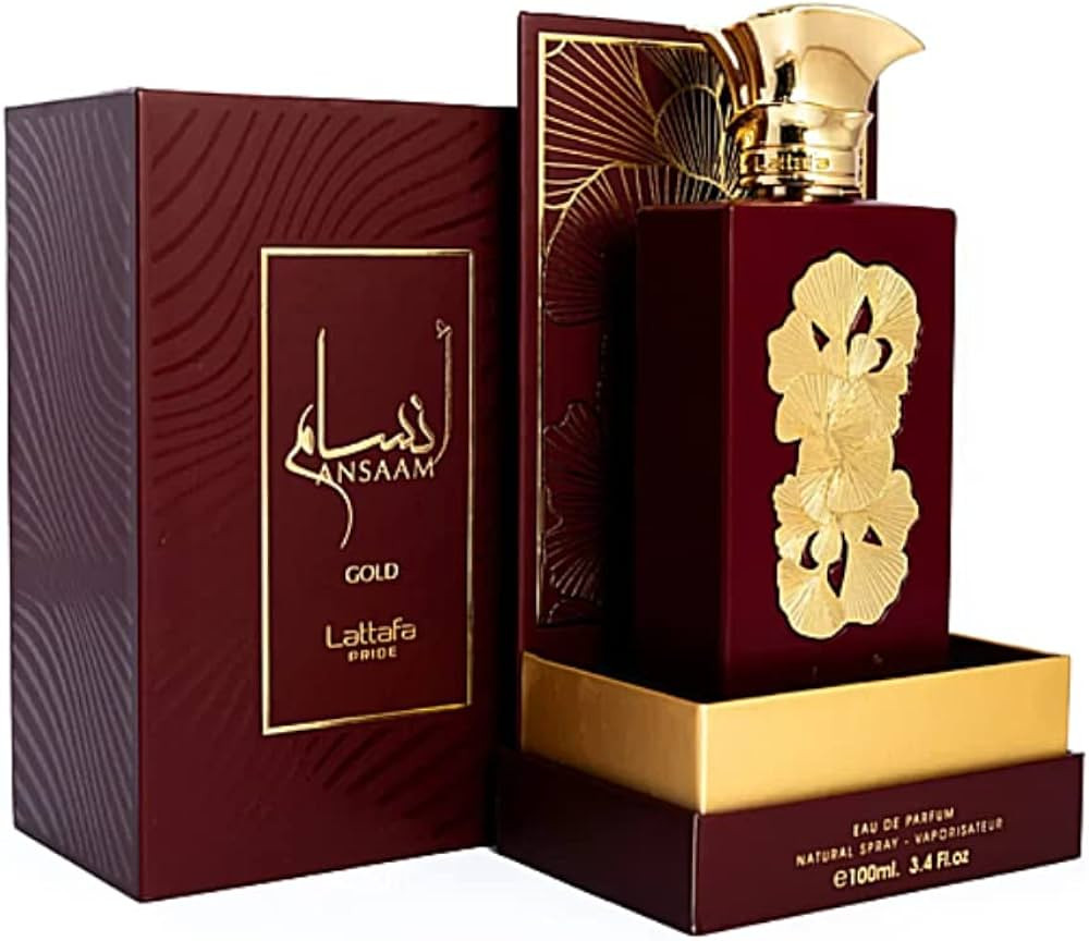 Lattafa Ansaam Gold Eau De Parfum Spray for Unisex, 3.4 Ounce | Amazon (US)