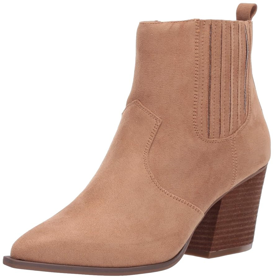 The Drop Women's Sia Pointed-Toe Western Ankle Boot | Amazon (US)