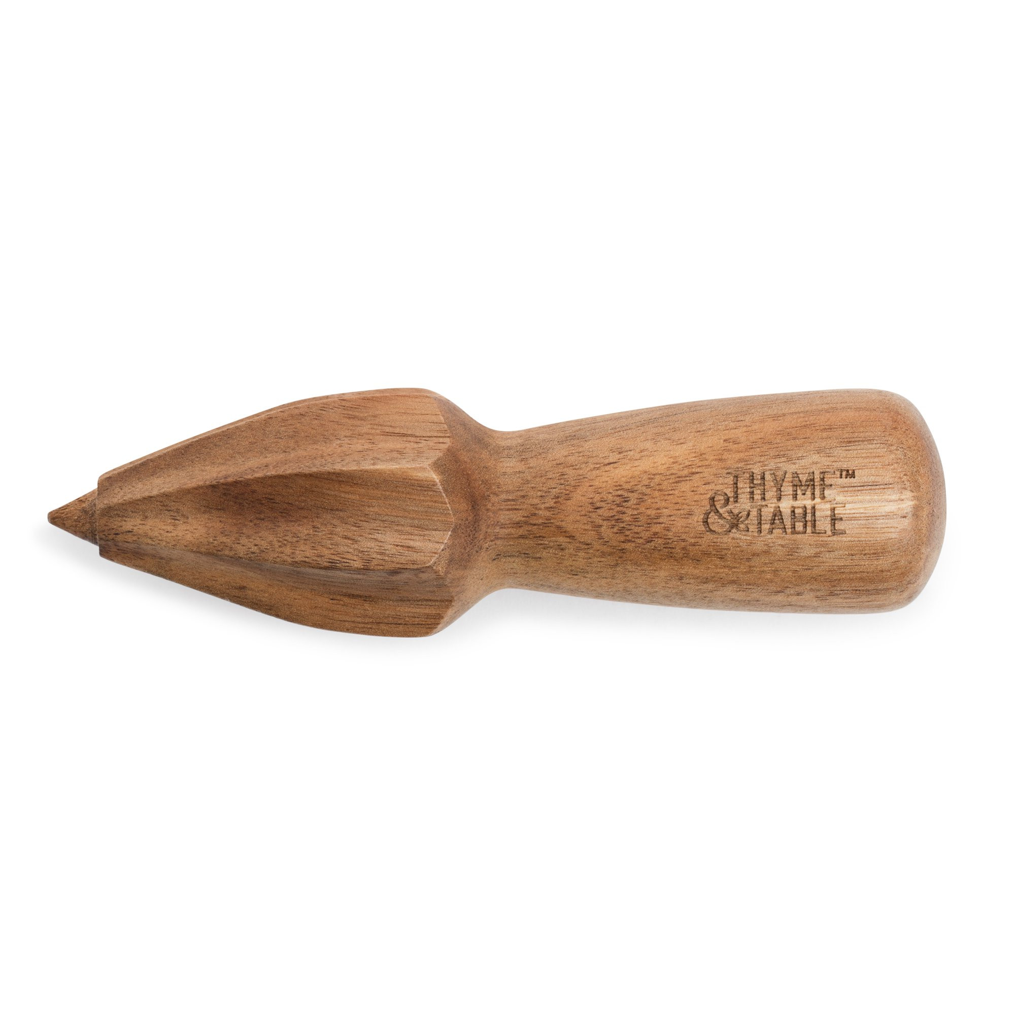 Thyme & Table Kitchen Citrus Reamer Made of Acacia Wood With Smooth Handle | Walmart (US)