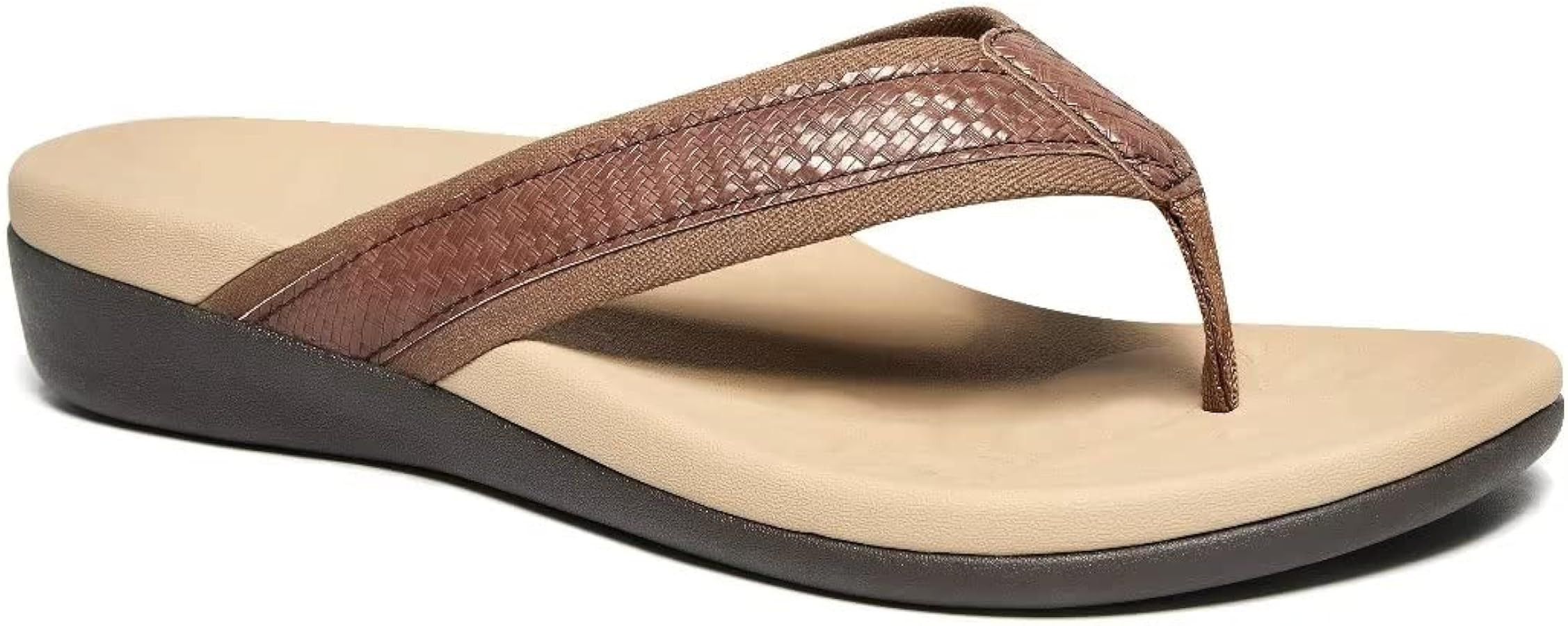 MEGNYA Womens Orthotic Flip Flops, Plantar Fasciitis Sandals for Flat Feet with Arch Support Thon... | Amazon (US)