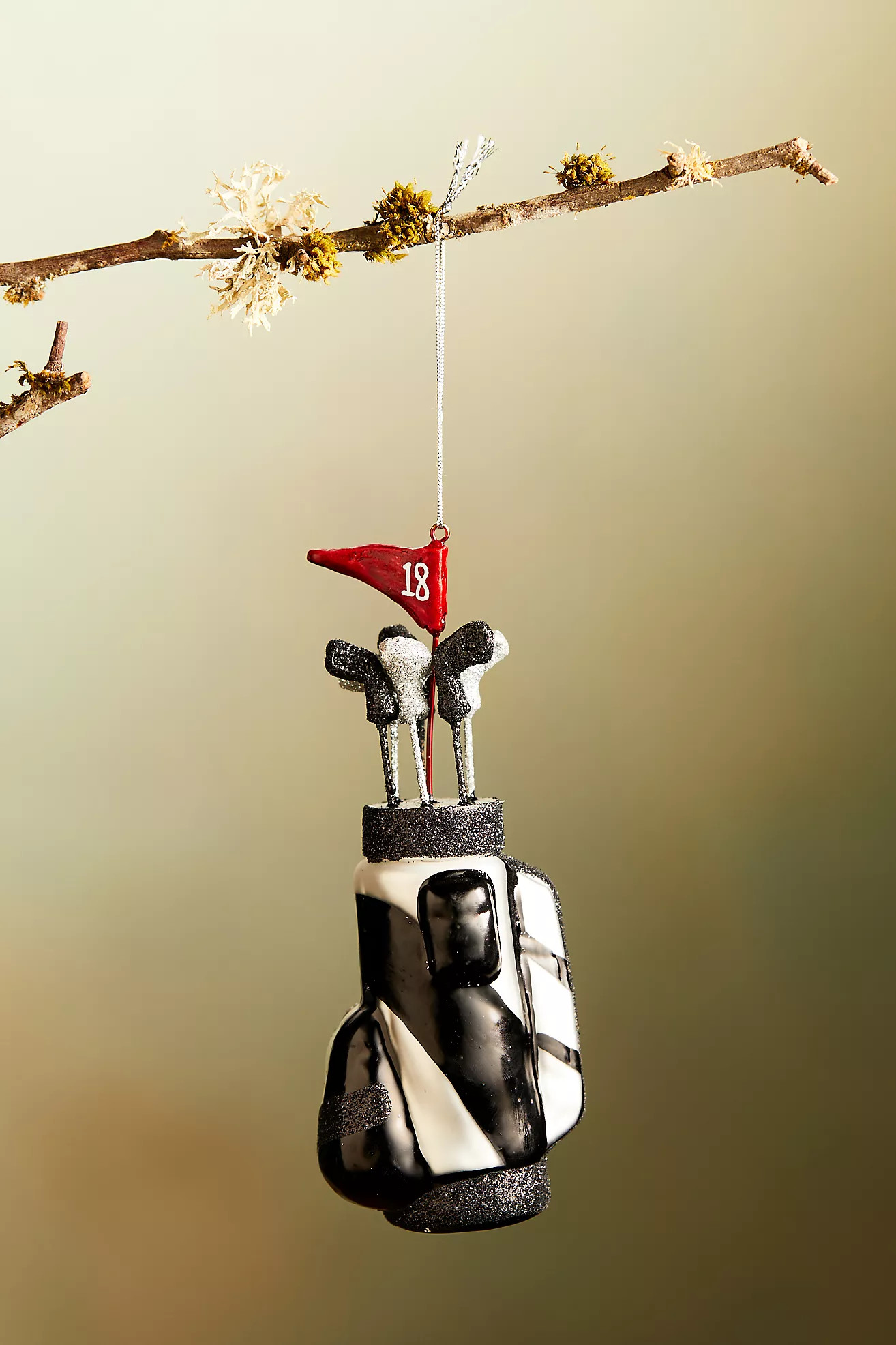 Golf Bag Glass Ornament | Anthropologie (US)