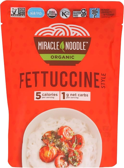 Miracle Noodle, Noodle Ready Fettuccine, 7 Ounce | Amazon (US)