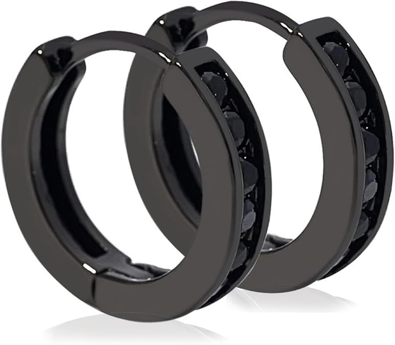 Tarsus Hypoallergenic Huggie Hoop Earrings for Men Women 18k Gold Plated Stainless Steel for Sens... | Amazon (US)