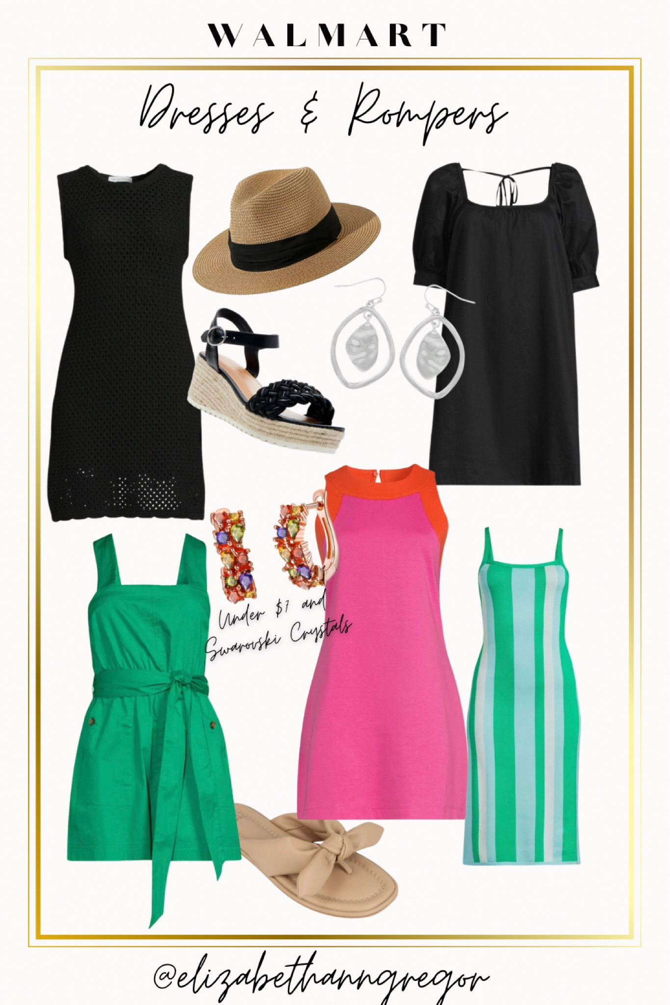 Some of the cutest and most affordable dresses and rompers from Walmart! Loving the green options!! 
Summer dresses, affordable dresses

#LTKunder50 #LTKSeasonal #LTKcurves