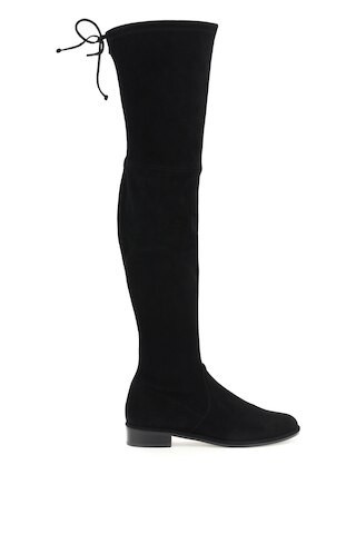 STUART WEITZMAN SUEDE LOWLAND BOOTS 38 Black Leather | Residenza725 US