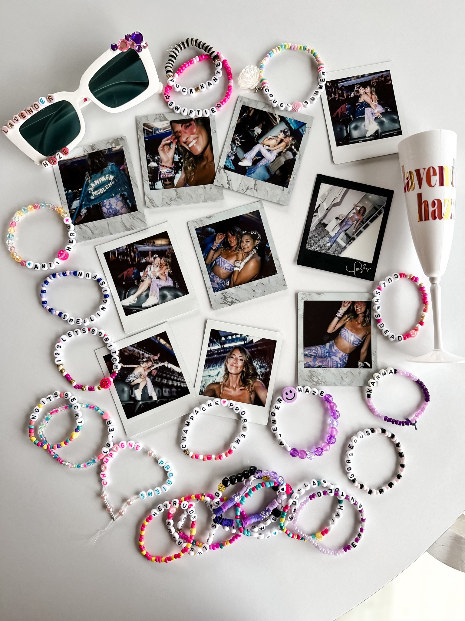 There’s glitter on the floor after the party 🪩✨💜

…and Polaroids 😉 ok ok one last Eras Tour photodump, and then I’ll move on with my life (maybe)