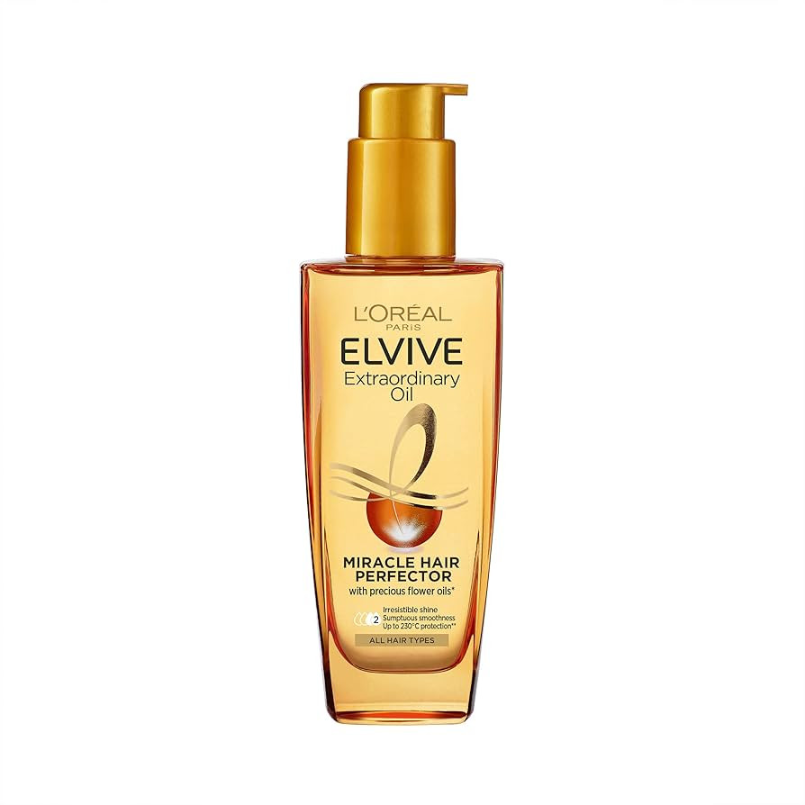 Amazon.com: L'Oreal Paris Elvive Extraordinary Hair Nourishing Oil For All Hair 100ml | Amazon (US)