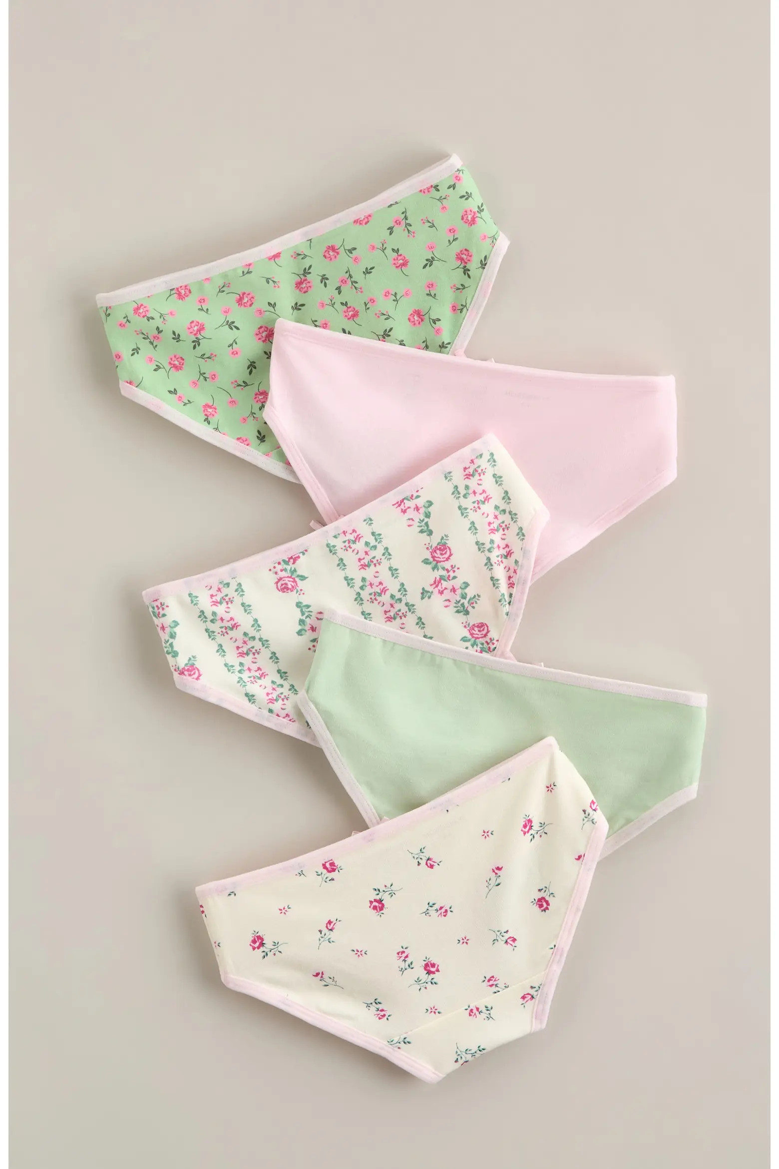 Nordstrom Kids' Assorted 5-Pack Stretch Cotton Hipster Briefs (Women) | Nordstrom | Nordstrom